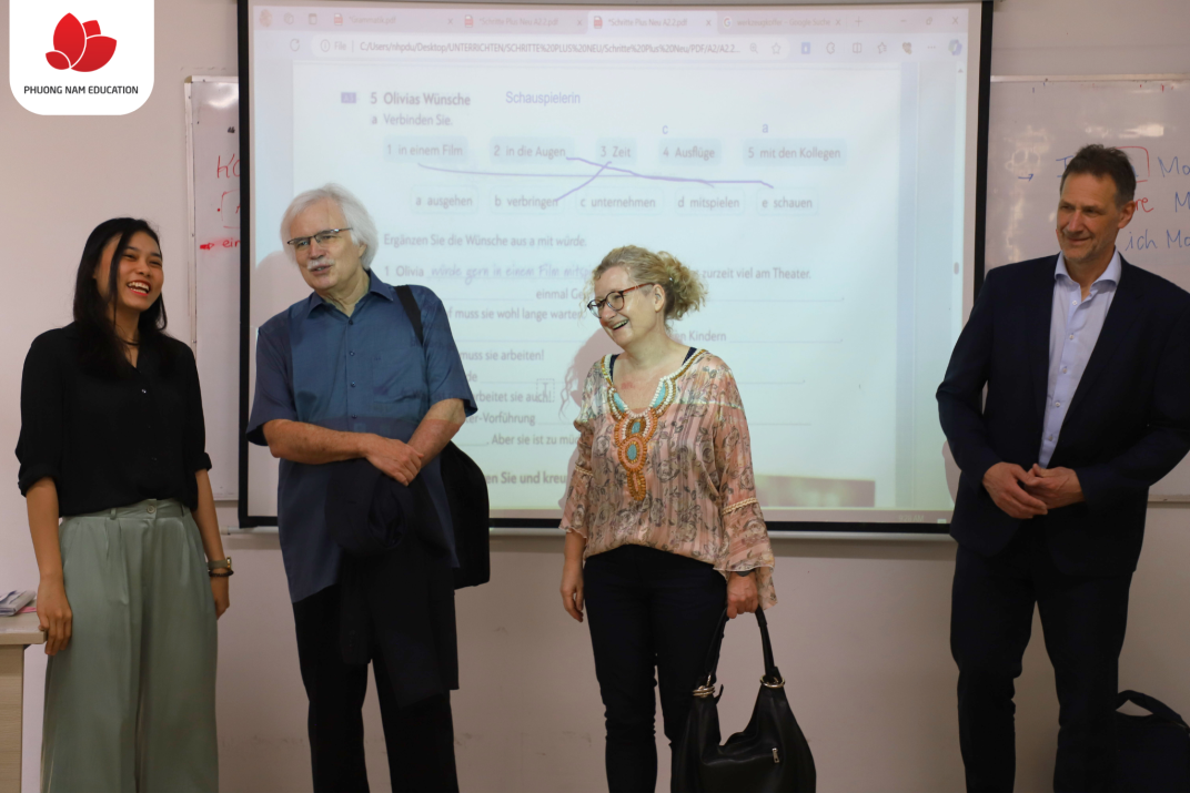 BUỔI ĐÓN TIẾP ĐẠI DIỆN TRƯỜNG OBERLINHAUS VÀ WORKSHOP “TRIỂN VỌNG DU HỌC NGHỀ ĐỨC 2024” DIỄN RA THÀNH CÔNG