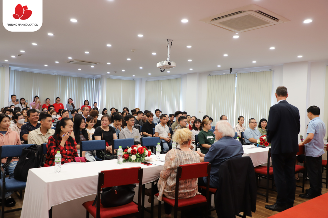 BUỔI ĐÓN TIẾP ĐẠI DIỆN TRƯỜNG OBERLINHAUS VÀ WORKSHOP “TRIỂN VỌNG DU HỌC NGHỀ ĐỨC 2024” DIỄN RA THÀNH CÔNG