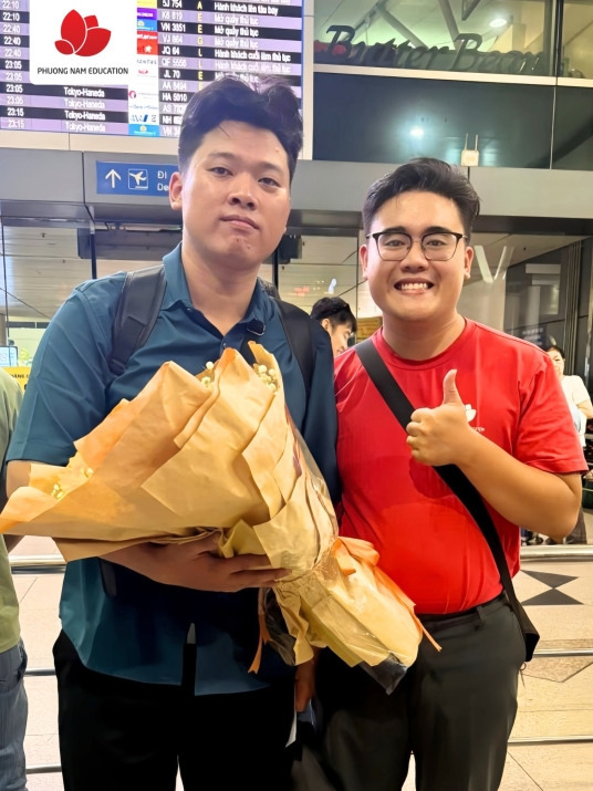 Hoàng Anh Tuấn chính thức xuất cảnh: Khởi đầu hành trình du học nghề Đức