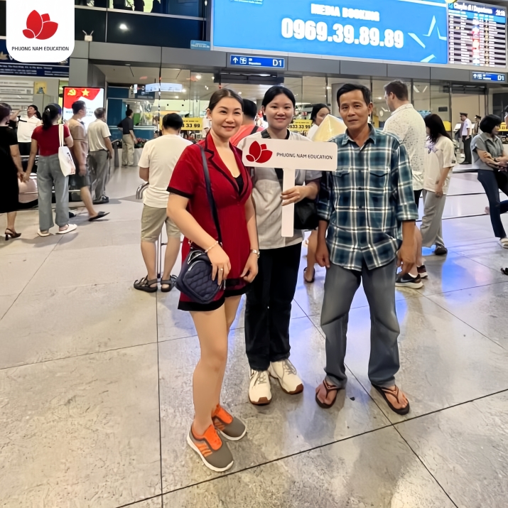 TIỄN DHS LÊN ĐƯỜNG DU HỌC NGHỀ ĐỨC CÙNG PHUONG NAM EDUCATION