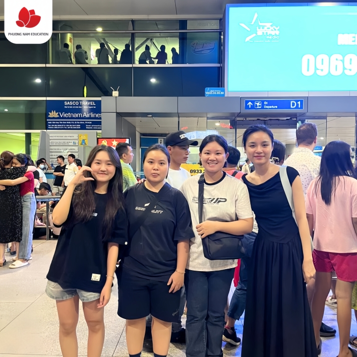 TIỄN DHS LÊN ĐƯỜNG DU HỌC NGHỀ ĐỨC CÙNG PHUONG NAM EDUCATION