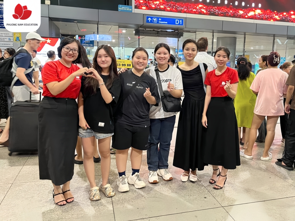 TIỄN DHS LÊN ĐƯỜNG DU HỌC NGHỀ ĐỨC CÙNG PHUONG NAM EDUCATION