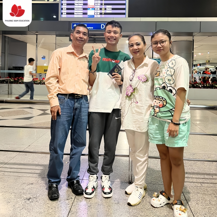 TIỄN DHS LÊN ĐƯỜNG DU HỌC NGHỀ ĐỨC CÙNG PHUONG NAM EDUCATION