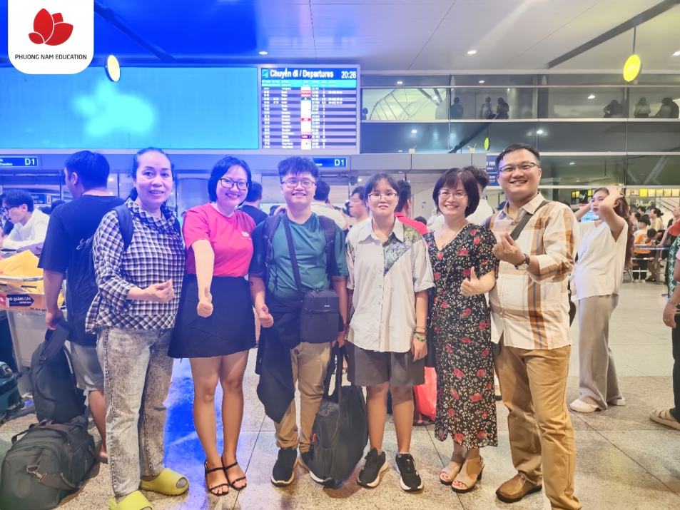 TIỄN DHS LÊN ĐƯỜNG DU HỌC NGHỀ ĐỨC CÙNG PHUONG NAM EDUCATION