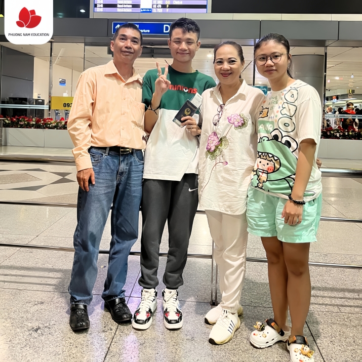 TIỄN DHS LÊN ĐƯỜNG DU HỌC NGHỀ ĐỨC CÙNG PHUONG NAM EDUCATION