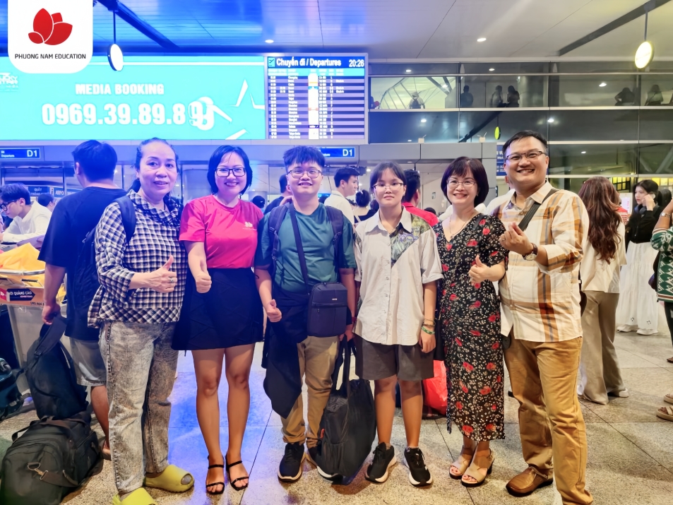TIỄN DHS LÊN ĐƯỜNG DU HỌC NGHỀ ĐỨC CÙNG PHUONG NAM EDUCATION