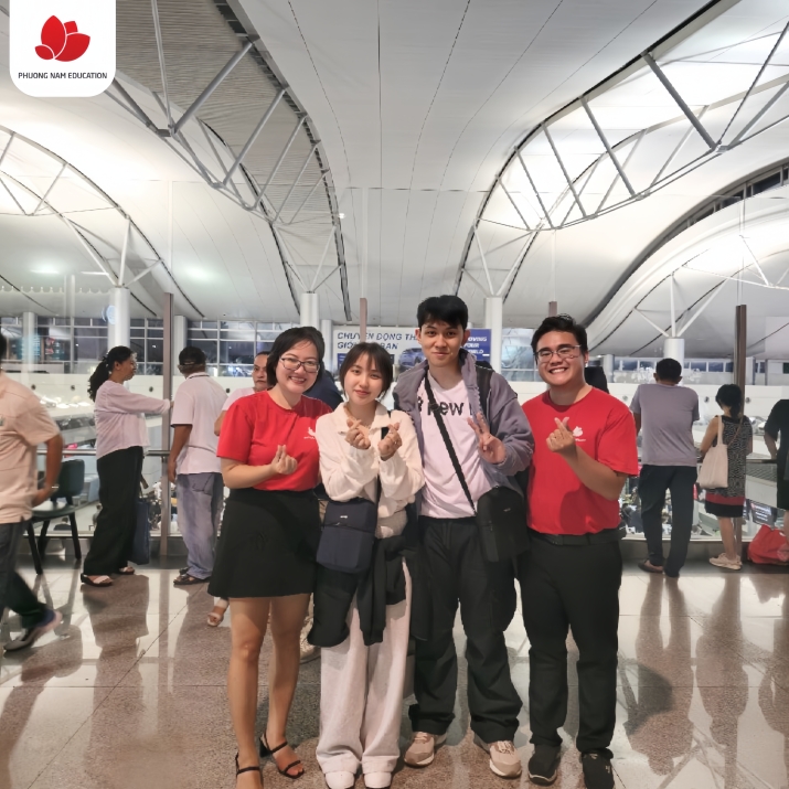 TIỄN DHS LÊN ĐƯỜNG DU HỌC NGHỀ ĐỨC CÙNG PHUONG NAM EDUCATION