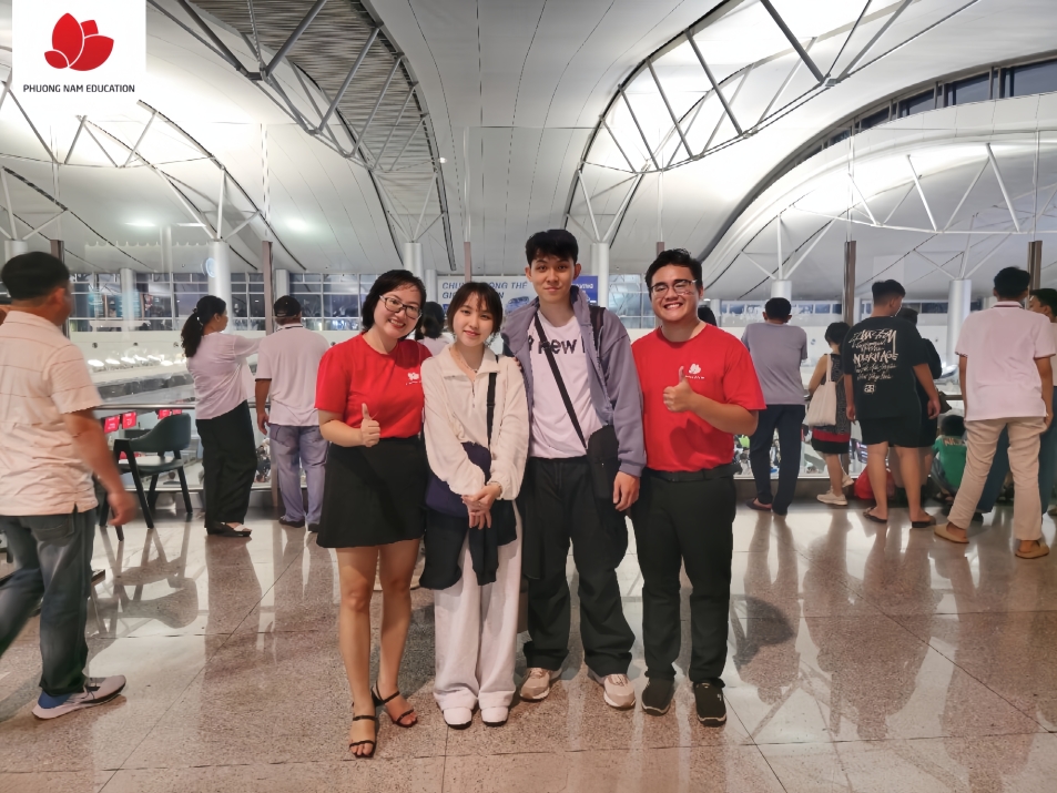 TIỄN DHS LÊN ĐƯỜNG DU HỌC NGHỀ ĐỨC CÙNG PHUONG NAM EDUCATION