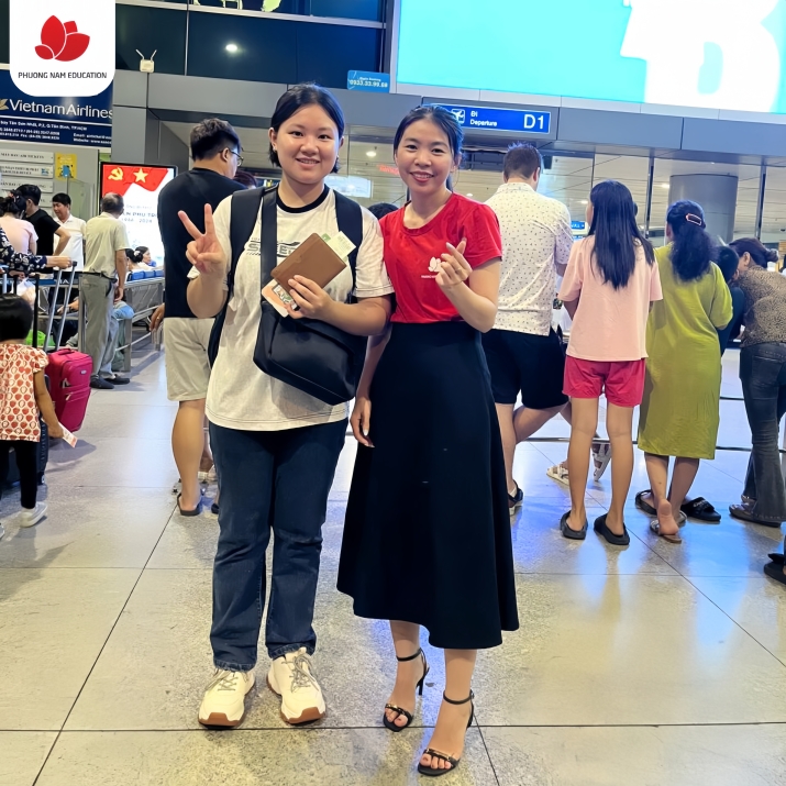 TIỄN DHS LÊN ĐƯỜNG DU HỌC NGHỀ ĐỨC CÙNG PHUONG NAM EDUCATION