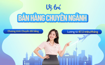 Chốt suất Nhân viên bán hàng chuyên ngành tại Đức - Nhận hợp đồng dài hạn với lương khởi điểm từ 87.5 triệu/tháng