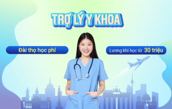 Trở thành Trợ lý y khoa tại Đức với chương trình du học nghề - Đài thọ học phí & vé máy bay, lương khi học từ 30 triệu đồng