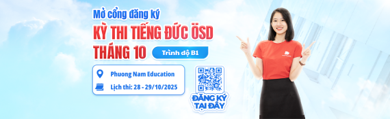 Phuong Nam Education tổ chức kỳ thi cấp Chứng chỉ năng lực tiếng Đức ÖSD 