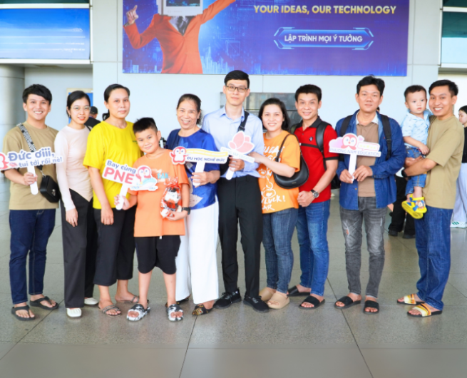 Ghi dấu bước ngoặt quan trọng của Minh Triết khi chính thức bắt đầu chương trình du học nghề Điều dưỡng tại Đức.