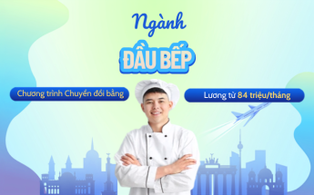 Tuyển sinh chương trình Chuyển đổi bằng ngành Đầu bếp - Sang Đức làm ngay, lương từ 84 triệu
