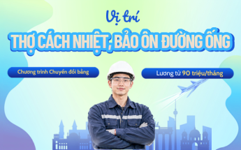 Trở thành Kỹ thuật viên cách nhiệt/bảo ôn đường ống - Sang làm việc ngay tại bang Bayern - Nhận lương 95 triệu/tháng