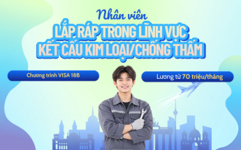 Tuyển Kỹ thuật viên lắp ráp tại Đức - Lương khởi điểm từ 70 triệu/tháng