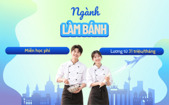 Ứng tuyển Du học nghề Đức ngành Làm bánh chỉ với bằng THPT - Nhận lương 31 triệu/tháng