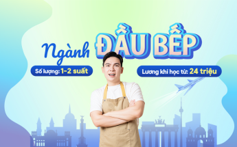 Du học nghề Đức ngành Đầu bếp hệ 03 năm, miễn học phí, nhập học ngay T8.2025 tại bang Niedersachsen
