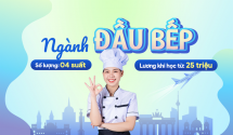 Du học nghề Đức ngành Đầu bếp, mức lương khởi điểm 73 triệu, nhập học ngay T8/2025