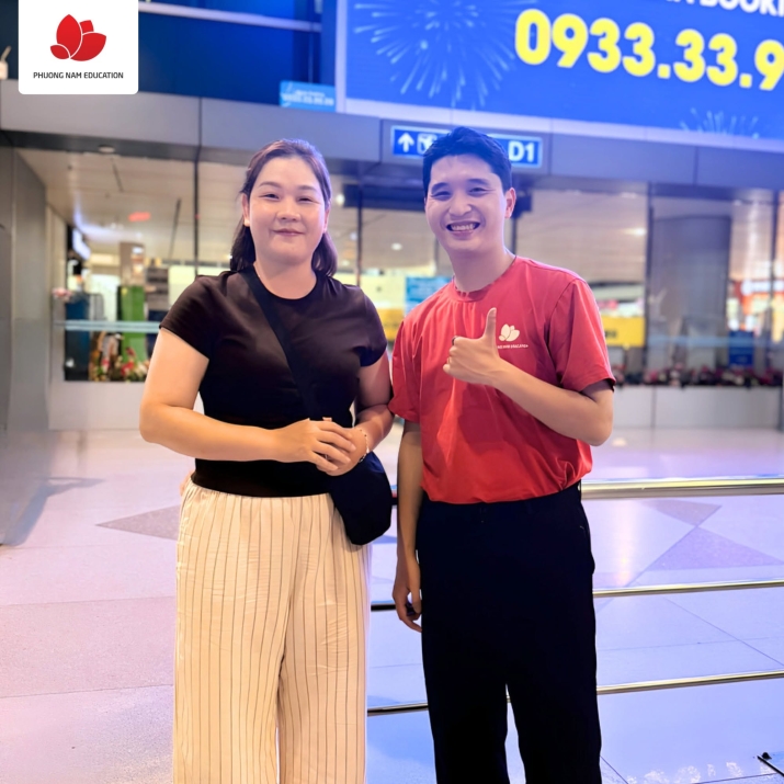 Chinh phục B1 - 4 kỹ năng ngay lần thi đầu tiên, Ngọc Nghĩa tiếp tục ghi dấu với hành trình du học ngành Bán hàng tại Đức.