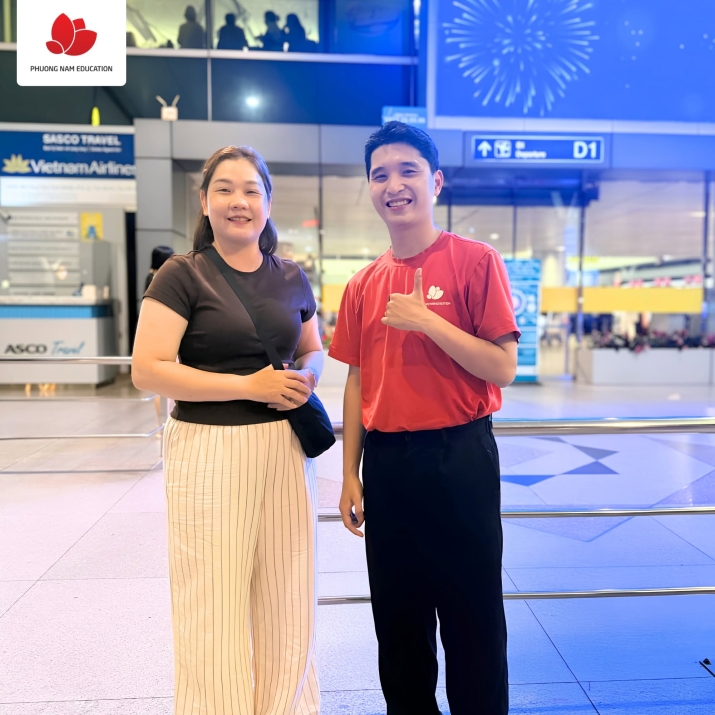 Chinh phục B1 - 4 kỹ năng ngay lần thi đầu tiên, Ngọc Nghĩa tiếp tục ghi dấu với hành trình du học ngành Bán hàng tại Đức.