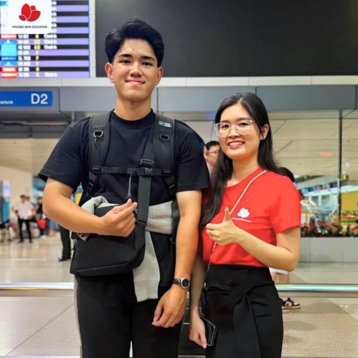 Chúc mừng Bửu Phương đã chính thức sang Đức, theo đuổi ngành Cơ khí với chính sách miễn học phí & hỗ trợ hấp dẫn