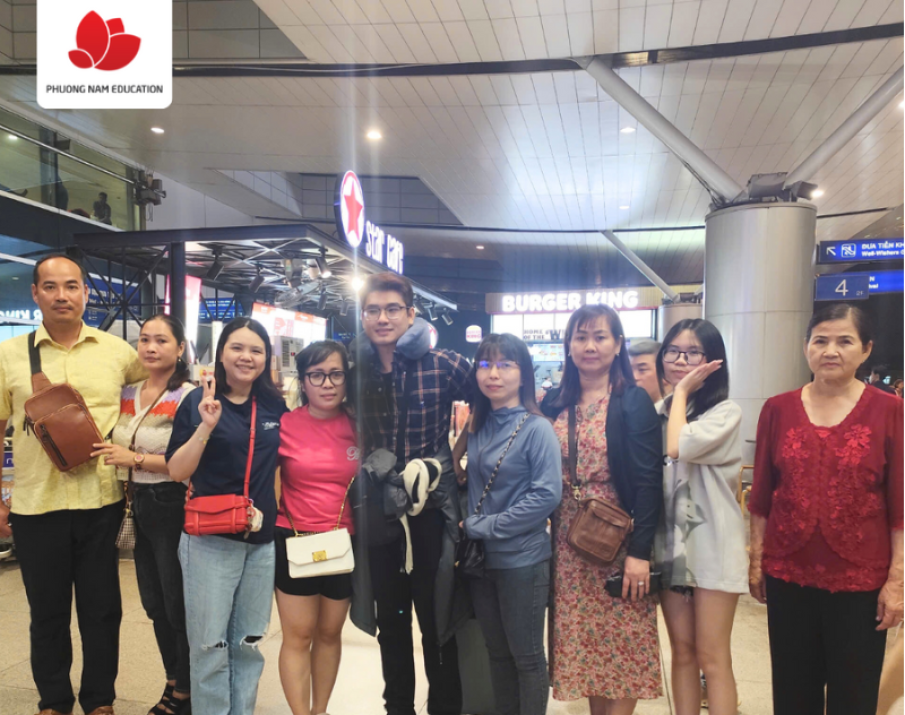 Chúc mừng du học sinh Nguyễn Chơn Lâm thành công xuất cảnh để du học nghề Đức ngành Điều dưỡng