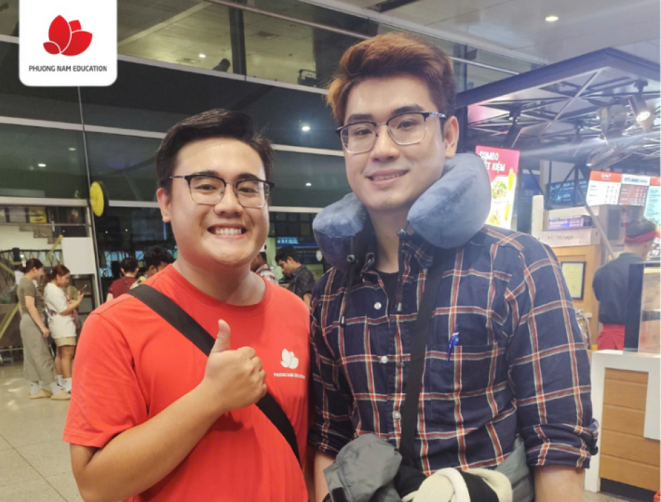 Chúc mừng du học sinh Nguyễn Chơn Lâm thành công xuất cảnh để du học nghề Đức ngành Điều dưỡng