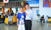 Ghi dấu bước ngoặt quan trọng của Minh Triết khi chính thức bắt đầu chương trình du học nghề Điều dưỡng tại Đức.