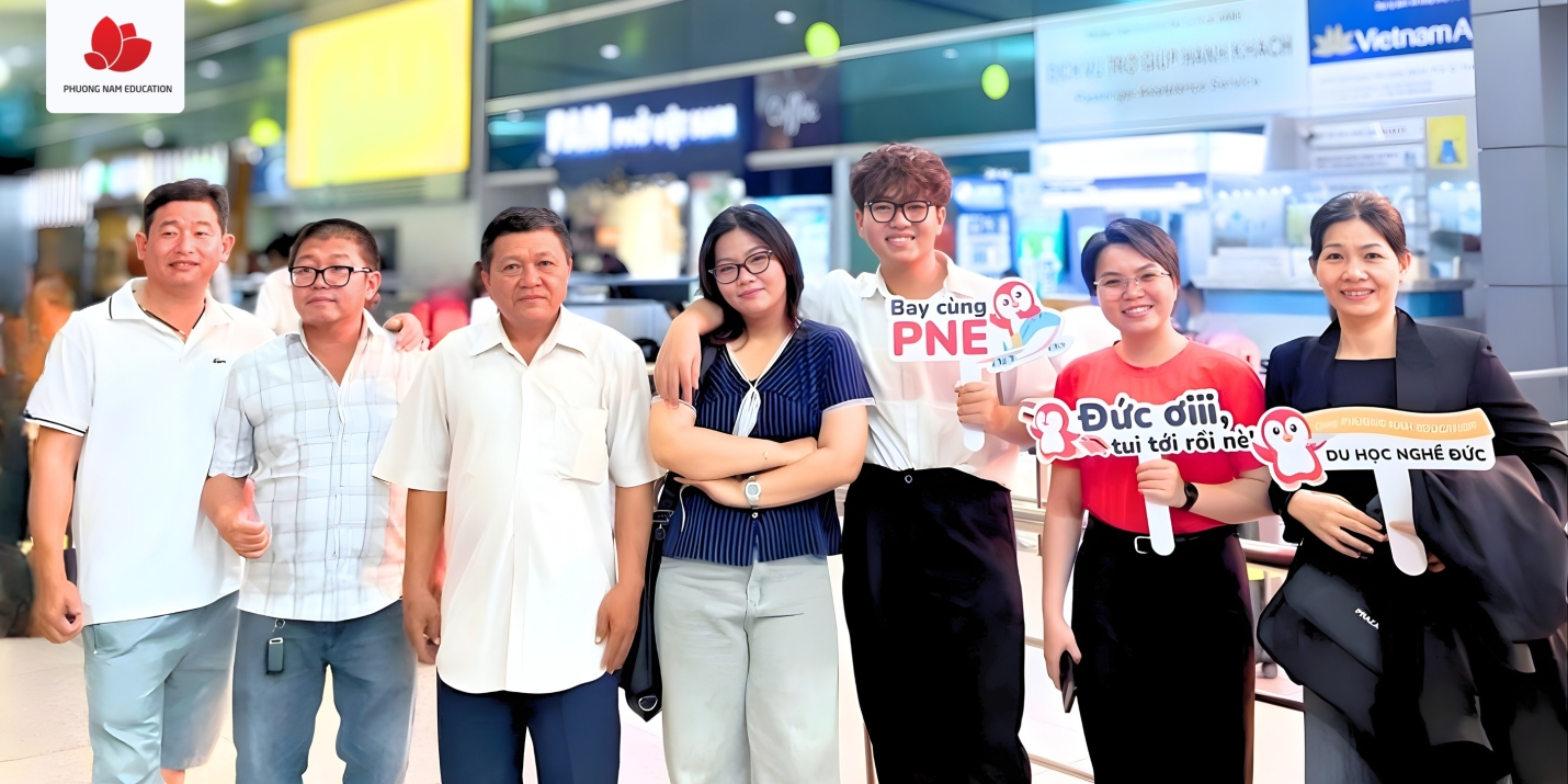Minh Phúc chính thức ghi dấu tại Đức - Bắt đầu du học nghề ngành Đầu bếp tại Rheinland-Pfalz 