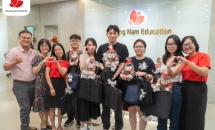 Phuong Nam Education sát cánh cùng bạn Hoàng Thị Thủy trước giờ khởi hành chuyến bay du học nghề Đức ngành Điều dưỡng