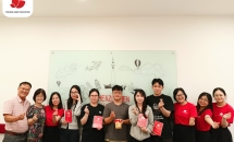 Phuong Nam Education sát cánh cùng bạn Hoàng Thị Thủy trước giờ khởi hành chuyến bay du học nghề Đức ngành Điều dưỡng