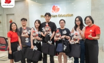Phuong Nam Education sát cánh cùng bạn Hoàng Thị Thủy trước giờ khởi hành chuyến bay du học nghề Đức ngành Điều dưỡng