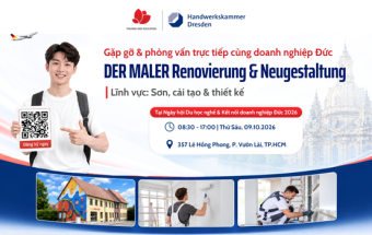 Gặp gỡ & phỏng vấn trực tiếp cùng doanh nghiệp DER MALER Renovierung & Neugestaltung - Lĩnh vực: Sơn, cải tạo & thiết kế