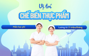 Chọn du học nghề Đức ngành Chế biến thực phẩm - Chọn lộ trình vừa học vừa làm nhận lương từ 31 triệu/tháng