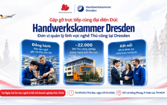 Gặp gỡ & trao đổi trực tiếp cùng HWK Dresden – Đại diện mạng lưới gần 22.000 doanh nghiệp Đức