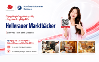 Gặp gỡ & phỏng vấn trực tiếp cùng đại diện của tiệm bánh Hellerauer Marktbäcker tại Dresen