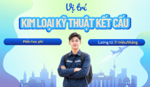 Chốt suất du học nghề Đức ngành Kim loại Kỹ thuật Kết cấu - Chỉ cần bằng THPT, đạt tiếng Đức B1