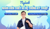Cơ hội du học Nghề Đức ngành Thiết kế hệ thống kỹ thuật - Nhập học tháng 8/2026, thực tập có lương từ 37 triệu đồng