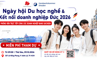 Phỏng vấn trực tiếp cùng doanh nghiệp tại ngày hội Du học nghề Đức và Kết nối doanh nghiệp 2026