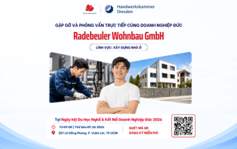 Gặp gỡ & phỏng vấn trực tiếp cùng doanh nghiệp Radebeuler Wohnbau GmbH - Lĩnh vực: Xây dựng nhà ở