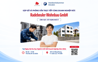 Gặp gỡ & phỏng vấn trực tiếp cùng doanh nghiệp Radebeuler Wohnbau GmbH - Lĩnh vực: Xây dựng nhà ở