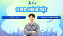 Tuyển sinh du học nghề Đức ngành Sơn & Phủ bề mặt - Lương khi học từ 31 triệu/tháng