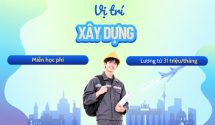 Chốt suất học nghề Xây dựng tại Đức với bằng THPT - Xuất cảnh 03/2027 - Lương khi học từ 31 triệu/tháng 