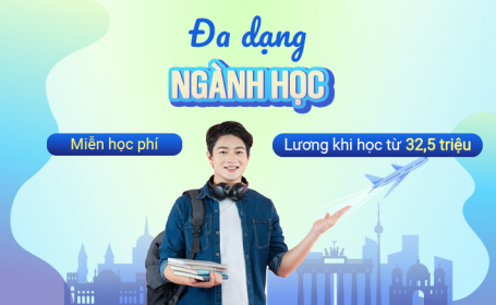Chốt suất du học nghề Đức 2026 - Nhập học ngay trong năm, hỗ trợ sắp xếp nơi ở tại Đức