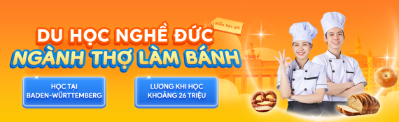 Du học nghề Đức ngành Thợ làm bánh