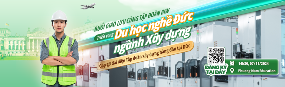 Gặp gỡ đại diện Tập đoàn xây dựng hàng đầu tại Đức - BiW & cập nhật thông tin mới nhất về Du học nghề Đức ngành Xây dựng