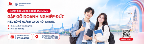Ngày hội Du học nghề & Kết nối doanh nghiệp Đức 2026