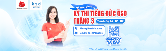 Phuong Nam Education tổ chức kỳ thi cấp Chứng chỉ năng lực tiếng Đức ÖSD 