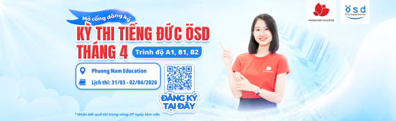 Phuong Nam Education tổ chức kỳ thi cấp Chứng chỉ năng lực tiếng Đức ÖSD 
